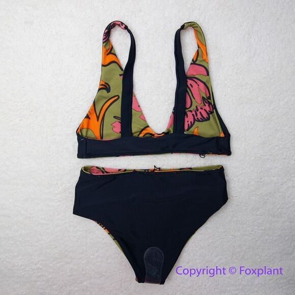 New! Set! Seea Brasilia Reversible Bikini Top and Bottom , Freya, size XS - Picture 14 of 16